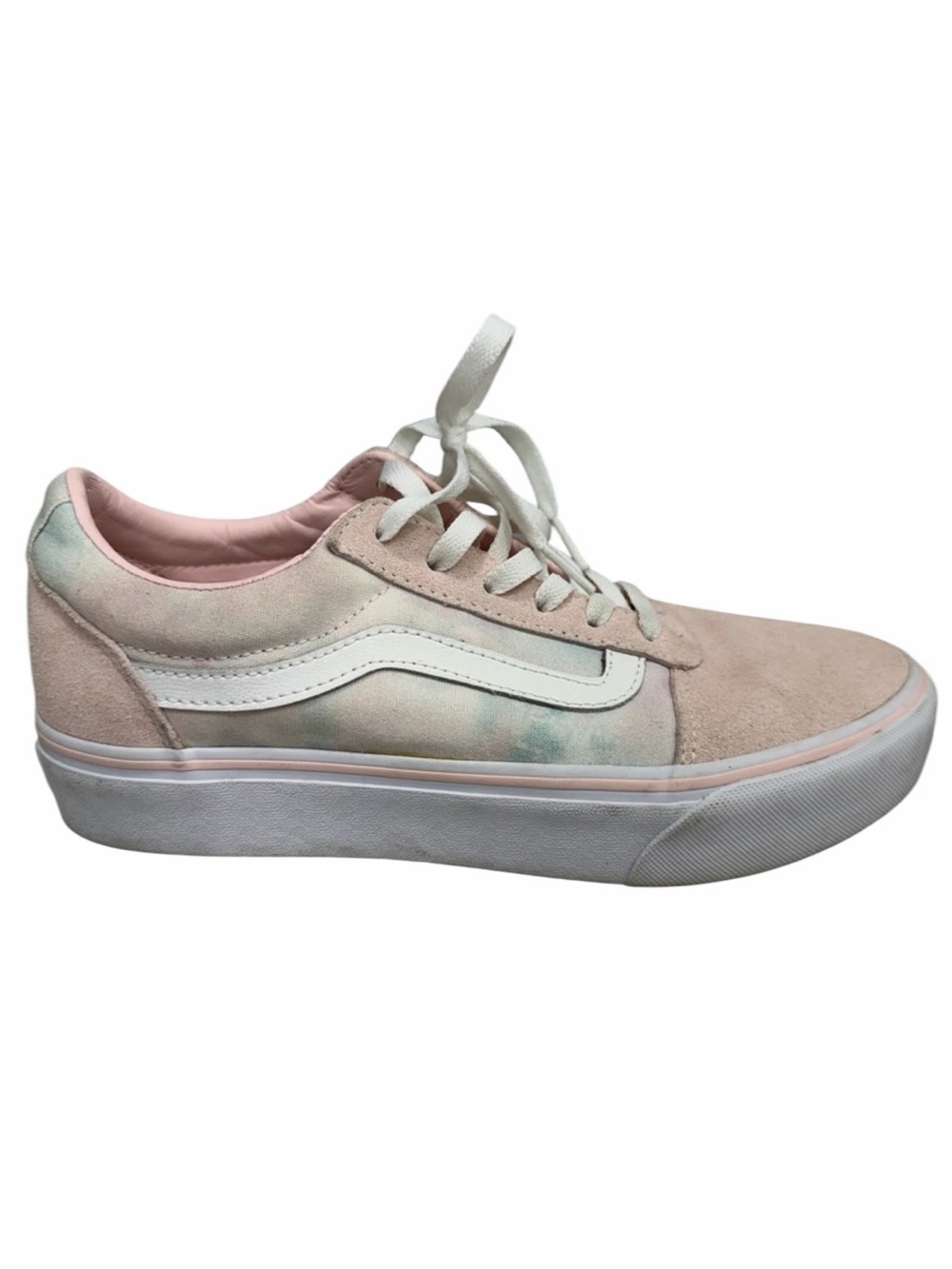 Vans Old Skool Pastel Tie Dye Pink Sneakers Men’s 8 Women’s 10